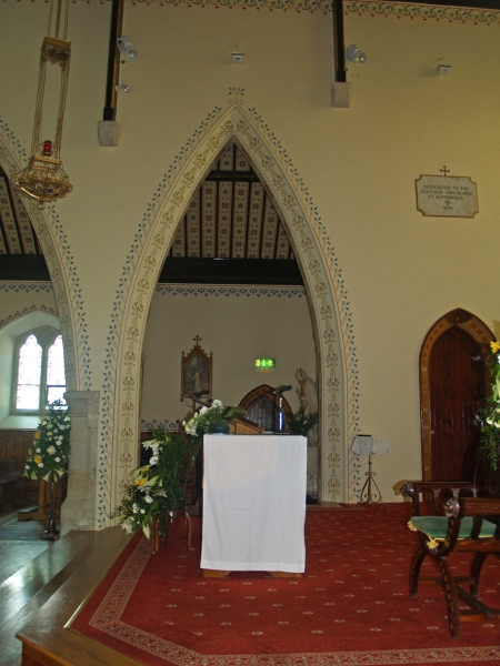 Short bay in chancel north wall (Image: Brian Andrews)