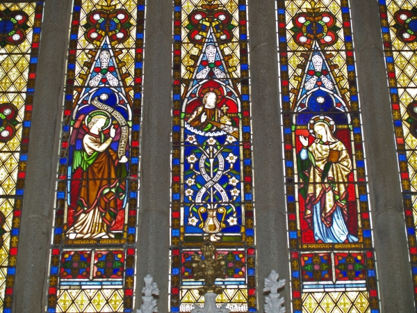 Chancel east window detail (Image: Brian Andrews)