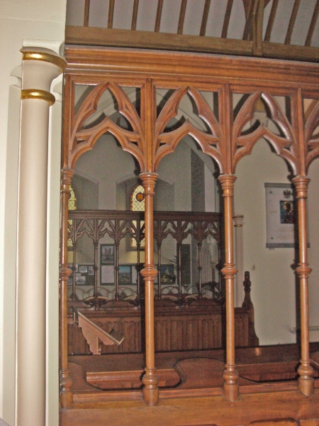 Parclose screen detail (Image: Brian Andrews)
