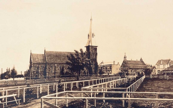 St Patrick's in 1885 (Private collection)
