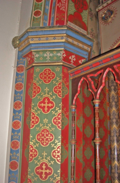 Blessed Sacrament Chapel arcade detail (Image: Brian Andrews)