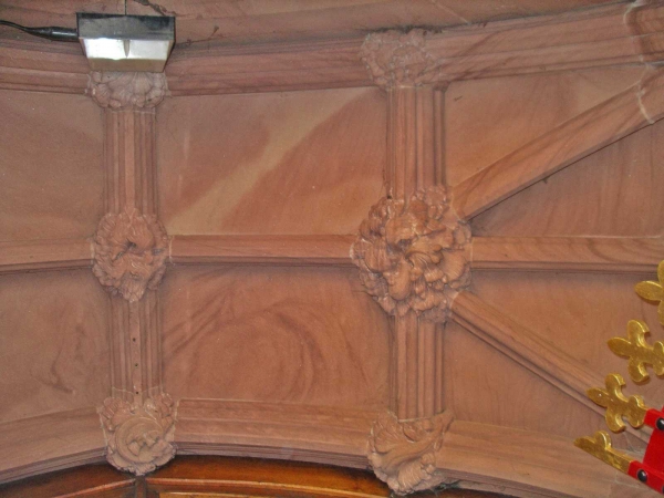 Vaulting in south porch (Image: Nicholas Callinan)