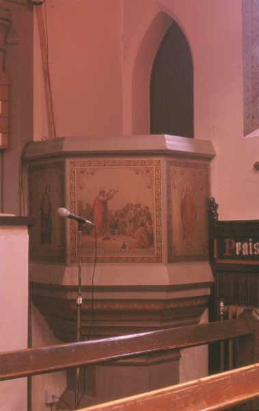The pulpit (Image: Brian Andrews)