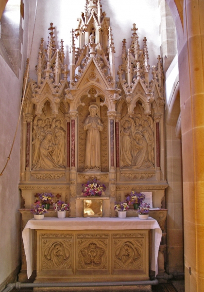 The Sacred Heart altar by Peter Paul Pugin (Image: Nicholas Callinan)