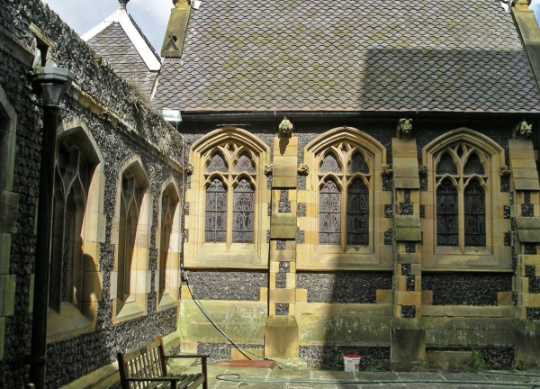 Cloister north-west corner (Image: Nicholas Callinan)