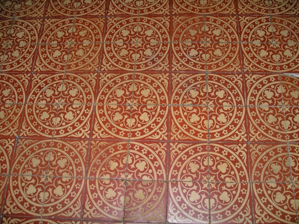 Encaustic tiles (Image: Nicholas Callinan)