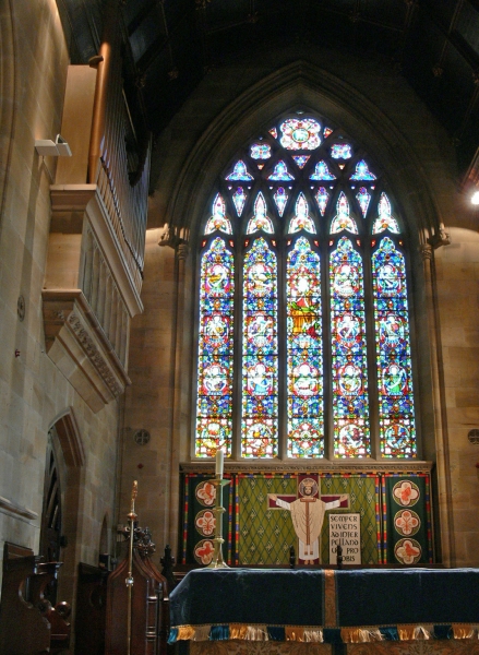 View from the nave into the chancel (Image: John Maidment)
