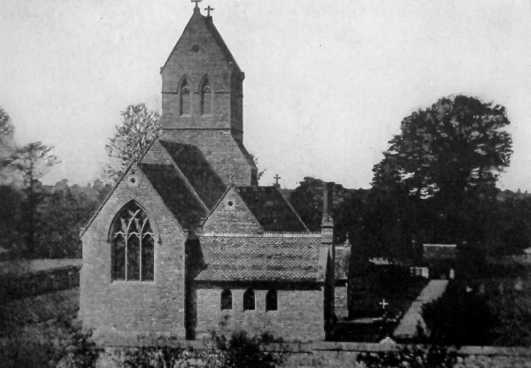 North east elevation of AWN Pugin church (courtesy Derek & Lucy Thackray)