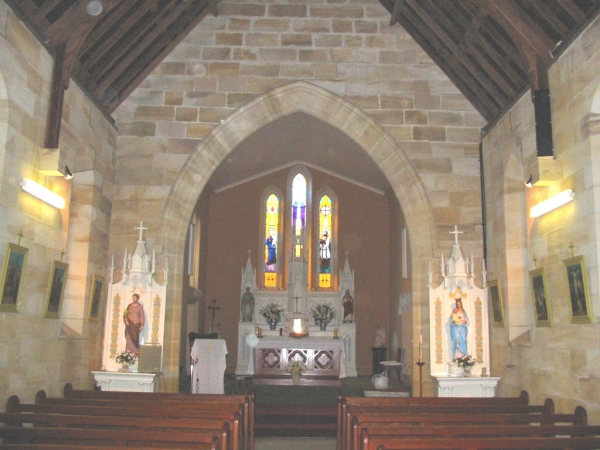 Interior looking east (Image: Ray Ryan)