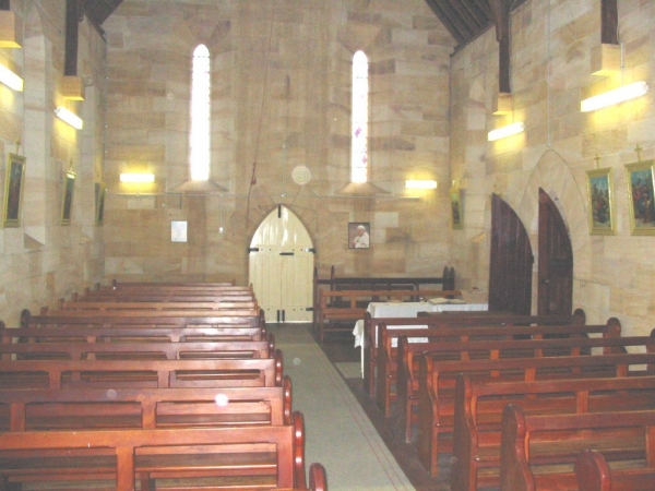 Interior looking west (Image: Ray Ryan)