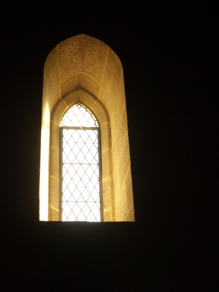 Interior view of original west window (Image: Jude Andrews)