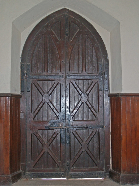 South west door interior (Image: Brian Andrews)