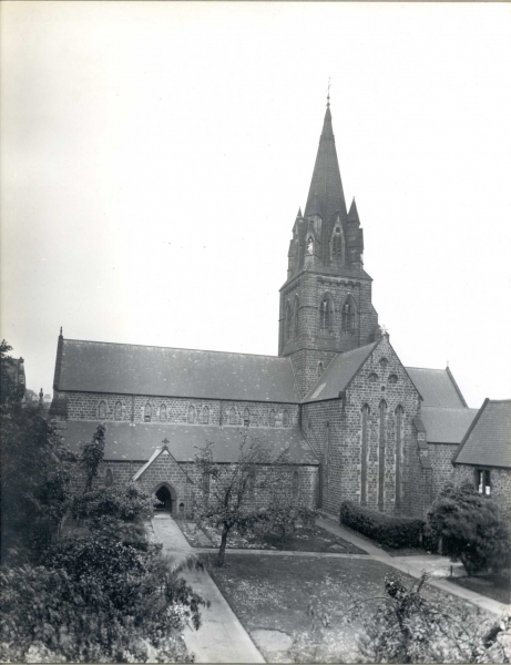 South elevation c.1930 (Image: Nottingham Diocesan Archives)