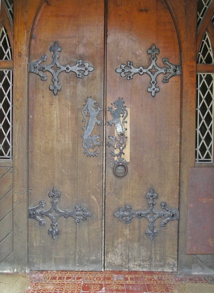 South porch door (Image: Nicholas Callinan)