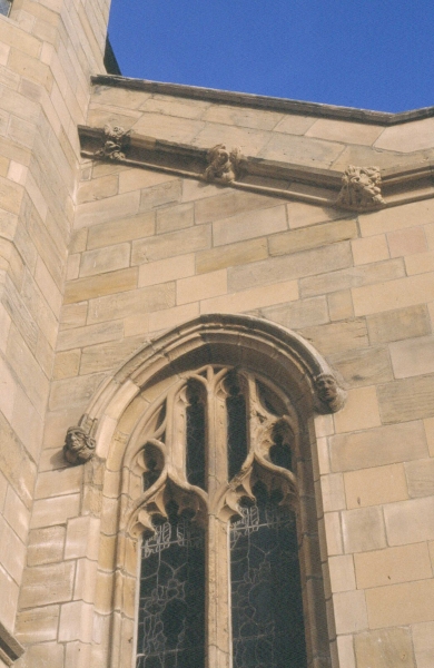 Detail of the south aisle west end (Image: Brian Andrews)