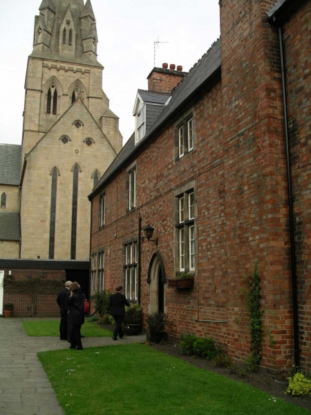 South transept viewed from Pugin's presbytery (Image: Nicholas Callinan)