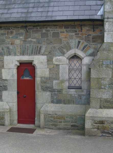 Sacristy door (Image: Brian Andrews)