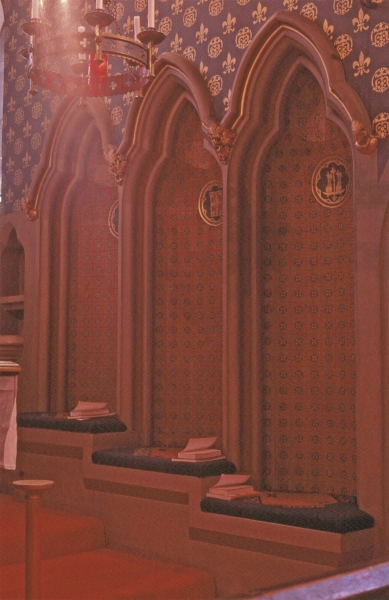 The sedilia (Image: Brian Andrews)