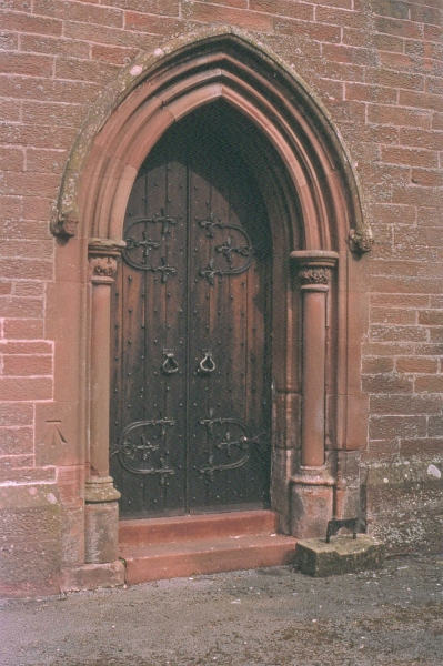 West door (Image: Brian Andrews)